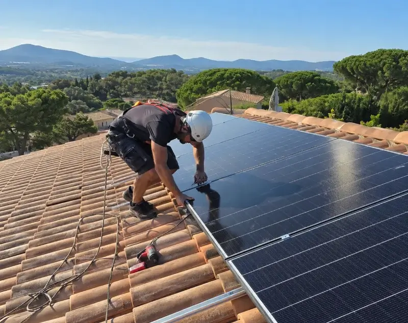 Installateur panneaux solaires Razac-de-Saussignac — pose photovoltaïque sur toiture