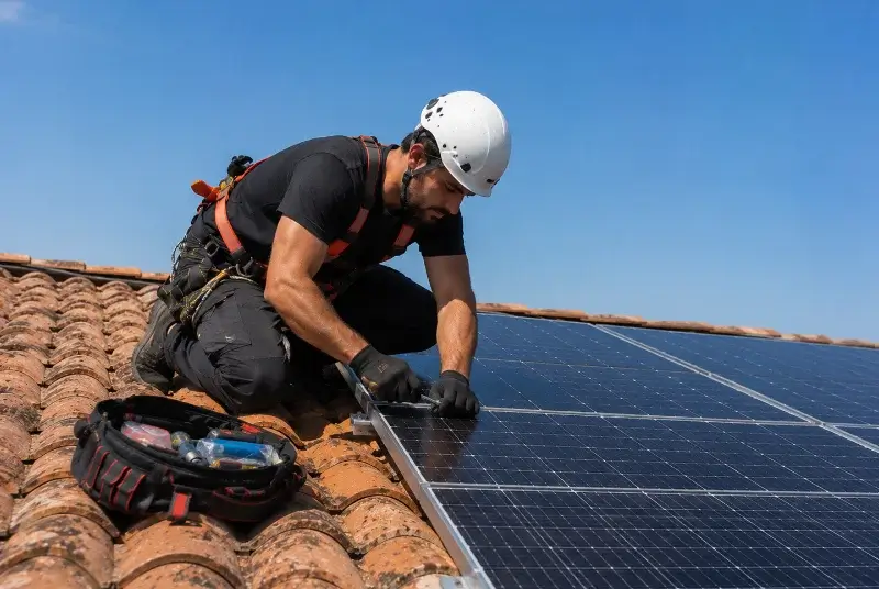Maintenance et monitoring de panneaux solaires à Razac-de-Saussignac