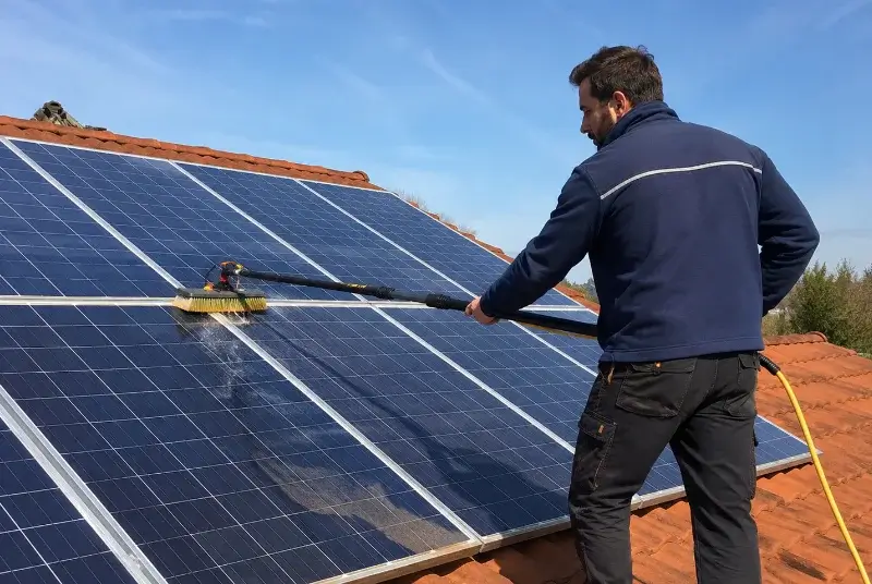 Nettoyage et entretien de panneaux solaires à Razac-de-Saussignac